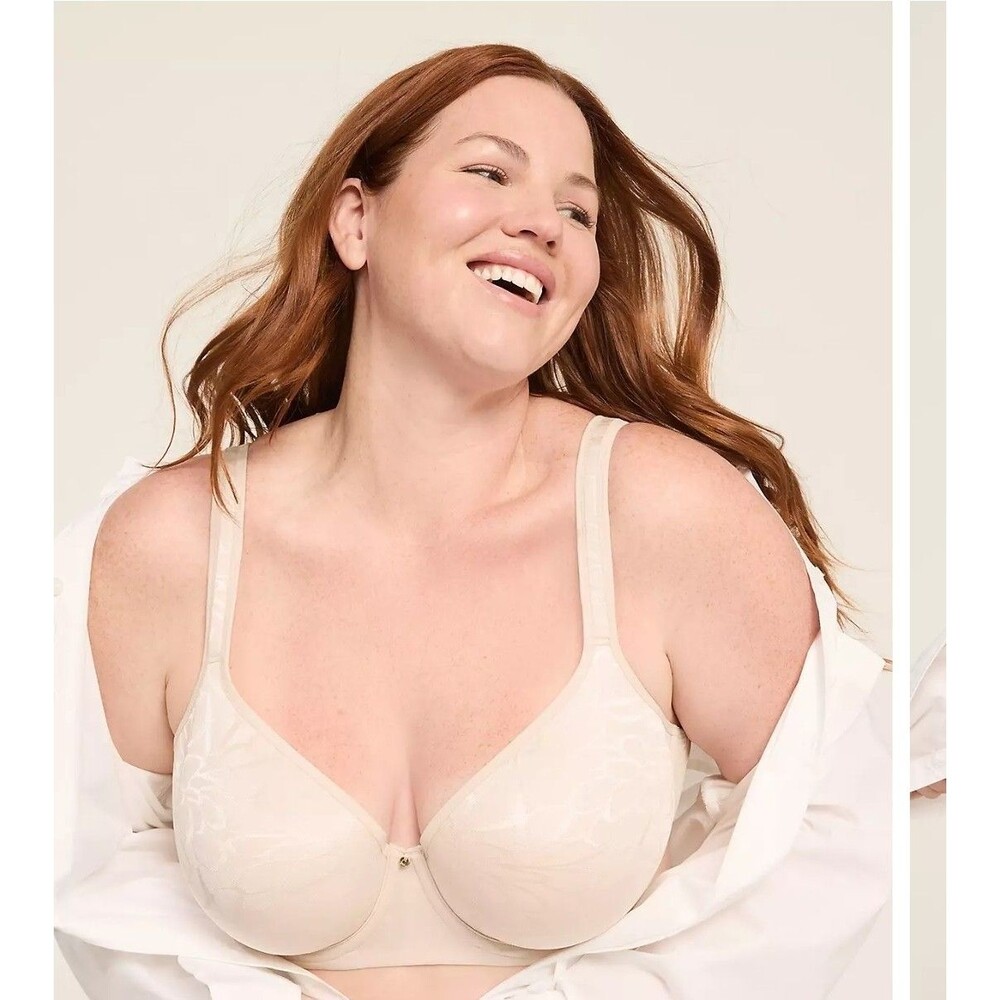 Cacique Balconette Lightly Lined Underwire Bra 40C Everyday Solutions